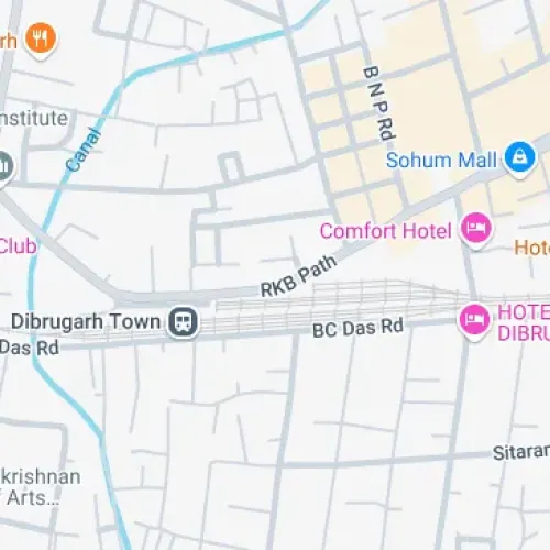 FWH2+8JX, Station Rd Station Rd, Dibrugarh, Assam 786001, India